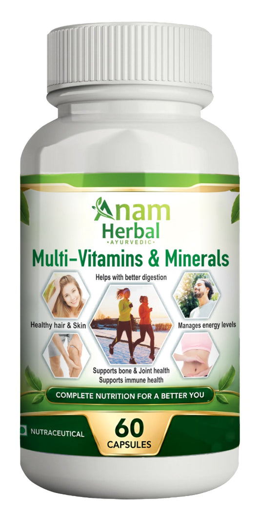 Multi-Vitamins & Mineral Helps with better digestion