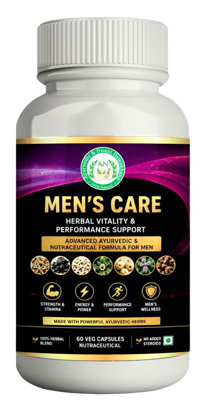 MEN'S CARE HERBAL VITALITY & PERFORMANCE SUPPORT