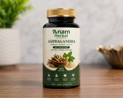 ASHWAGANDHA STRENGTH STAMINA VITALITY