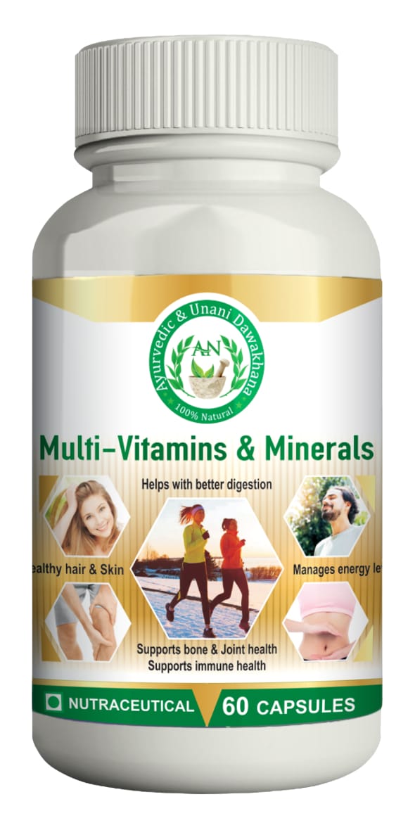 Multi-Vitamins & Mineral Helps with better digestion