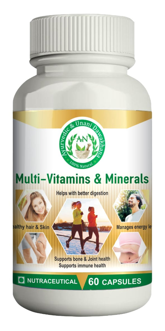 Multi-Vitamins & Mineral Helps with better digestion