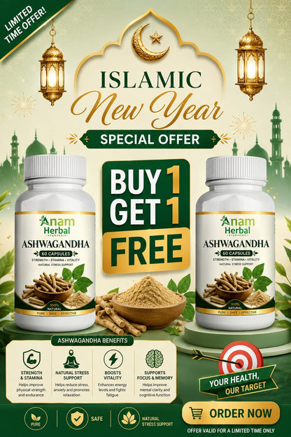 ASHWAGANDHA STRENGTH STAMINA VITALITY