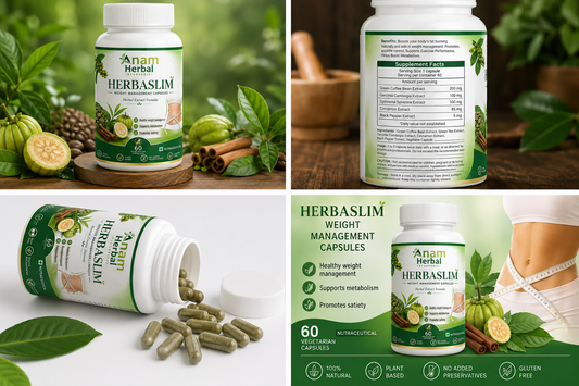 HerbaSlim Weight Management – 60 Veg Capsules