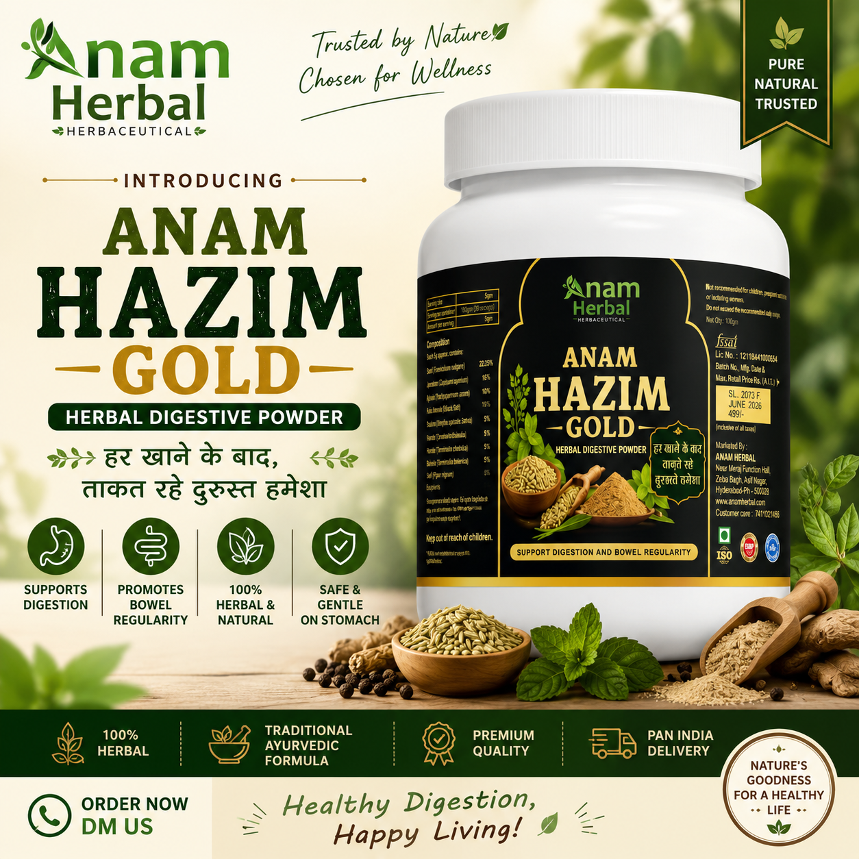 ANAM HAZIM GOLD